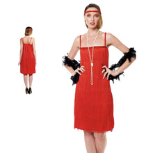 Cargar imagen en el visor de la galería, Disfraz Charleston Mujer Adulto para Halloween Carnaval Teatro Cumpleaños