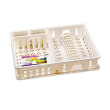 Cargar imagen en el visor de la galería, Escurreplatos Rectangular Con Bandeja Anti Goteo plástico 48x37.5x10 cm cocina