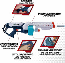 Cargar imagen en el visor de la galería, X-Shot - Pistola con munición Turbo Fire Excel