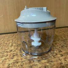 Cargar imagen en el visor de la galería, Picadora Eléctrica Multifuncion (Pica, Tritura, Pulveriza, Trocea), 750 ml, Cuchillas Acero inoxidable