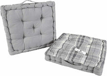 Cargar imagen en el visor de la galería, Cojin Para Silla Asiento Cuadrado Grande estampada o liso Varios Colores (40 x 40 x 7 cm) Hogar y Jardín Textil de hogar Fundas Nórdicas