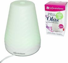 Cargar imagen en el visor de la galería, Humidificador y Difusor de aromas Olas, Humidificador en frio Ultrasónico.
