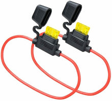 Cargar imagen en el visor de la galería, 2 pcs portafusibles estándar de mini cuchillas, Impermeable, en línea fusible