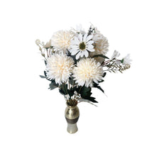 Cargar imagen en el visor de la galería, Ramo de Flores secas Artificiales Cementerio Mesa Decoración Boda hogar regalo