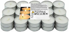 Cargar imagen en el visor de la galería, Velas de té Anti Humo, XXL Larga Duración 4 Horas. Vela Blanca tealight,10-100