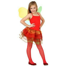 Cargar imagen en el visor de la galería, Disfraz Hada Rojo/Amarillo Niña Infantil para Carnaval Fiesta Teatro Cumpleaños