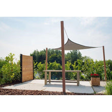 Cargar imagen en el visor de la galería, Toldo de Vela Triangular 3.6x3.6x3.6 m Beige gris + bolsa Vela Sombra exterior