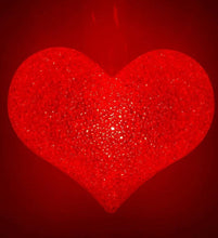 Cargar imagen en el visor de la galería, Corazón Luz LED para Regalo de San Valentín 19 CM