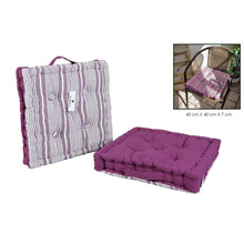 Cargar imagen en el visor de la galería, Cojin Para Silla Asiento Cuadrado Grande estampada o liso Varios Colores (40 x 40 x 7 cm) Hogar y Jardín Textil de hogar Fundas Nórdicas