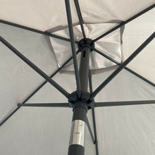 Cargar imagen en el visor de la galería, Sombrilla Parasol Ø300cm Inclinable Estructura Aluminio y Acero 38 Mm Jardin Terraza Patio Playa