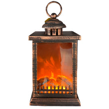 Cargar imagen en el visor de la galería, Lámpara Chimenea Led Artificial Con Registro Realista y Efecto De Simulación 28x15x12 cm