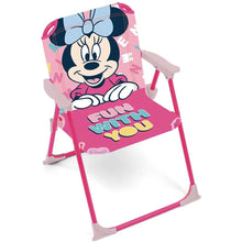 Cargar imagen en el visor de la galería, Silla plegable infantil para niños: Spiderman, Minnie, Mickey, Peppa Pig