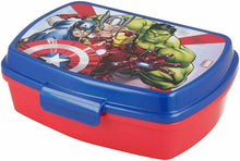 Cargar imagen en el visor de la galería, Avengers - Lote mochila, sandwichera fiambrera, taza y bolsa merienda cole