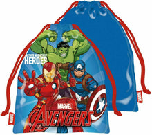 Cargar imagen en el visor de la galería, Avengers - Lote mochila, sandwichera fiambrera, taza y bolsa merienda cole