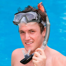 Cargar imagen en el visor de la galería, Tubo y máscara Buceo Silicone Explorer + 14 años