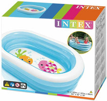 Cargar imagen en el visor de la galería, Intex 57482NP - Piscina hinchable My Sea Friends 163 x 107 x 46 cm 230 litros...