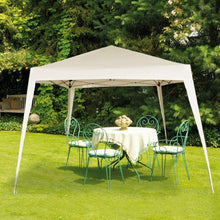 Cargar imagen en el visor de la galería, Carpa Plegable Pabellón, CENADOR PLEGABLE BEIGE Gris 3X3M para Terraza y jardín