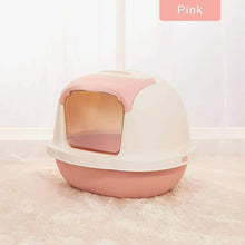 Cargar imagen en el visor de la galería, Maxiacota - Aseo Cerrado para Gato Arenero Cubierto Sanitaria Bandeja Arena con Pala Mascota