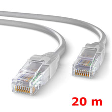 Cargar imagen en el visor de la galería, Cable ethernet FTP cat6 RJ-45 de instalación cable de red, internet ethernet para ordenadores y tablets
