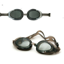 Cargar imagen en el visor de la galería, Gafas natación 14 años, Negras Y GRISES, 19,7 x 5,1 x 16,5 cm