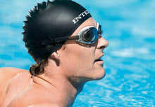 Cargar imagen en el visor de la galería, Gafas natación 14 años, Negras Y GRISES, 19,7 x 5,1 x 16,5 cm