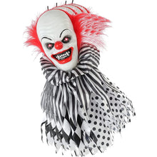 Cargar imagen en el visor de la galería, Colgante Payaso con Luz Sonido y Movimiento (60 cm) Decoración Halloween