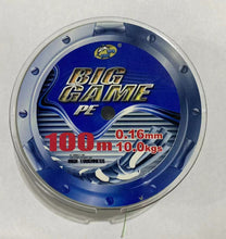 Cargar imagen en el visor de la galería, Maxiapesca - Hilo trenzado de pesca color verde 100% PE 100 m, 4 hebras trenzado de UHMWPE