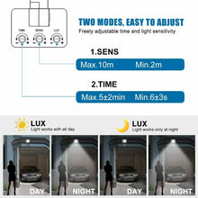 Cargar imagen en el visor de la galería, Proyector LED con detector de movimiento blanco frío, foco LED exterior IP54 50W