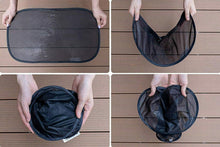 Cargar imagen en el visor de la galería, Juego de 2 parasoles universales para ventanillas de Coche, 44 X 38 cm