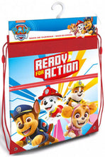 Cargar imagen en el visor de la galería, Bolsa de cuerdas 42 cm escolar infantil saco mochila cole