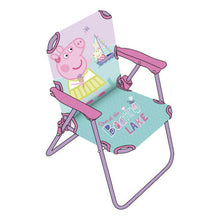 Cargar imagen en el visor de la galería, Silla plegable infantil para niños: Spiderman, Minnie, Mickey, Peppa Pig