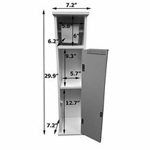Cargar imagen en el visor de la galería, Mueble Reserva Y PORTAROLLOS Papel 1 Puerta + Estante Interior
