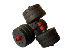 Cargar imagen en el visor de la galería, Set de Mancuernas 10 /15/ 20kg con Pesas Barra y Discos Ajustable Casa Gimnasio