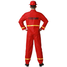 Cargar imagen en el visor de la galería, Disfraz Bombero Hombre Adulto para Carnaval Fiesta Teatro Cumpleaños