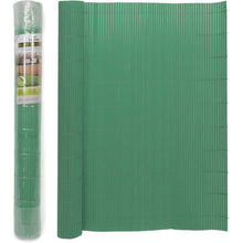 Cargar imagen en el visor de la galería, Valla De Ocultación Cañizo PVC Media Caña Verde 1000 G/m2 para Jardín, Balcón o Terraza
