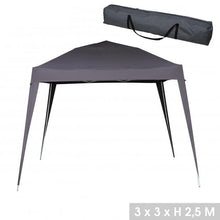 Cargar imagen en el visor de la galería, Carpa Plegable Pabellón, CENADOR PLEGABLE BEIGE Gris 3X3M para Terraza y jardín
