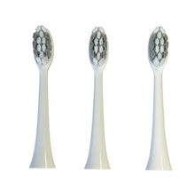 Cargar imagen en el visor de la galería, Cepillo Dental Eléctrico Sónico Recargable con 4 cabezales, Cable USB Tipo C y 1 estuche de viaje Blanco
