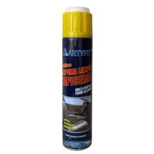 Cargar imagen en el visor de la galería, Espuma Limpia Tapiceria Multiuso PROFESIONAL 650ML Espuma Limpiatapiceria uso Especial para Tapicerías de Tela, vinilo y Semicuero,  Limpia Aromatiza y Esteriliza
