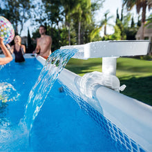 Cargar imagen en el visor de la galería, Fuente Led Multicolor para Piscinas Elevadas Cascada agua vertical con luces led
