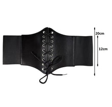 Cargar imagen en el visor de la galería, Cinturón Corsé para Mujer – Ajustable con Goma Elástica. Apto para disfraz, carnaval, fiestas

