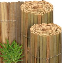 Cargar imagen en el visor de la galería, Valla de Protección Bambú Natural Ocultación y Protección – Visual y Viento de Caña Balcones Terrazas y Jardín – Robusto Biombo de Bambú Resistente a la Intemperie
