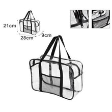 Cargar imagen en el visor de la galería, Bolso de mano Transpatrente, Mochila Transprente, Bolsas tote mujer - Kmt Style

