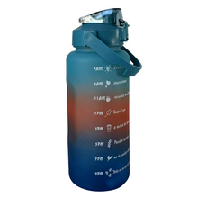 Cargar imagen en el visor de la galería, Botella Adara de Plástico 2L para Bebidas Refresco Agua, Botella de Agua Con Pajita Para deporte Gemensio,  Botellas de agua para hacer ejercicio
