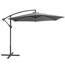 Cargar imagen en el visor de la galería, Sombrilla Parasol Excéntrico ø 300 cm Estructura Aluminio Tela de Poliéster de 180 g/m² Terraza Jardin Camping Playa (copia)
