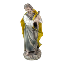 Cargar imagen en el visor de la galería, Nacimiento Belén 10 Figuras 20 cm en Resina – Portal de Belén con Reyes Magos, Pastores, María, José, Niño Jesús, Vaca y Burro – Multicolor

