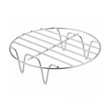 Cargar imagen en el visor de la galería, Set 2 Rejilla Redonda para Freidora de Aire Quttin ø 17.5 x2.5cm
