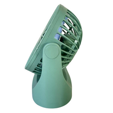 Cargar imagen en el visor de la galería, Mini Ventilador de Mesa 5&quot; con Enchufe de USB  5V 1W. Mini Ventilador de Sobrmesa
