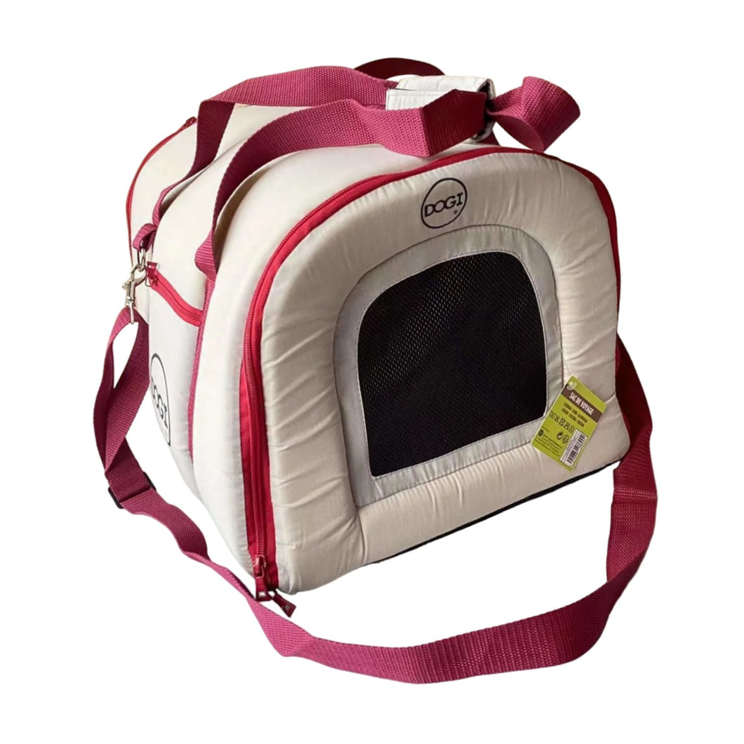 Transportin Alcochado bolso de viaje para Perro Gato Mascota Animal Cremallera Desmontable