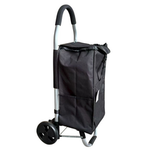 Cargar imagen en el visor de la galería, Carro de Compra de 2 Ruedas con marco de aluminio Ligero plegable portátil 43x38x93 cm
