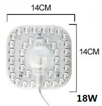 Cargar imagen en el visor de la galería, Módulo de Luz de Techo LED Módulo de Plafón Cuadrado la Base masgnetico con Iman Facil de Instalar
